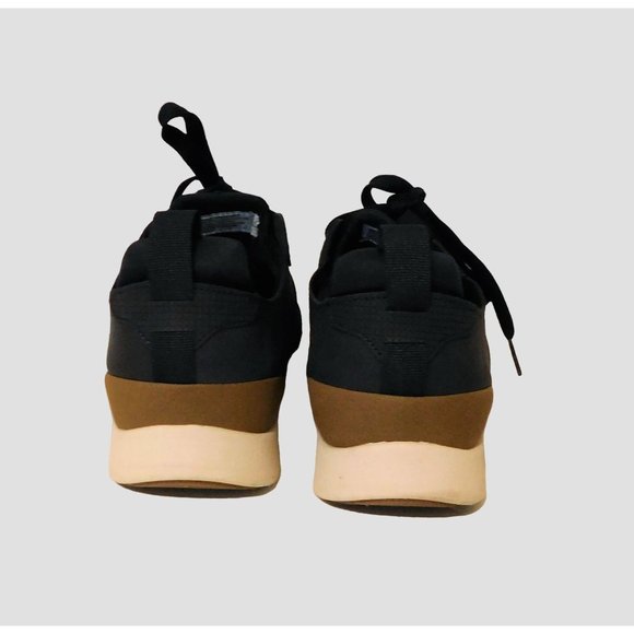 Madden NYC Mens Dress Hybrid Sneaker Shoes 10M Navy Blue Brown Trim Ties - Picture 8 of 11